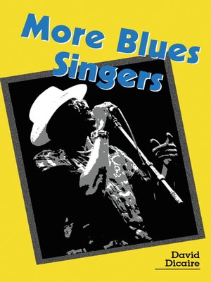 cover image of More Blues Singers